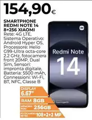 Xiaomi - Smartphone Redmi Note 14 8+256