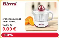 Girmi - Spremiagrumi SRO2 Girmi - Spremiagrumi SRO2