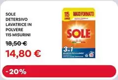 Sole - Detrsivo Lavatrice In Polvere