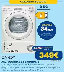 Candy - Asciugatrice EY EHS0N10E-S