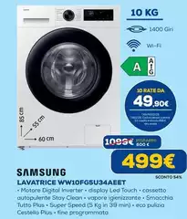 Samsung - Lavatrice WW10FG5U34AEET