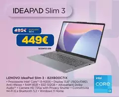 Lenovo - Ideapad Slim 3 - 82XB00C7IX