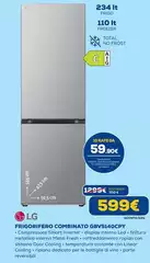 LG - Frigorifero Combinato GBV5140CPY