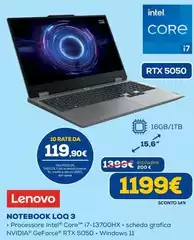 Lenovo - Notebook Loq 3