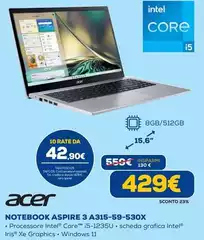 Acer - Notebook Aspire 3 A315-59-530x
