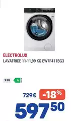 Electrolux - Lavatrice  EW7F411BG3