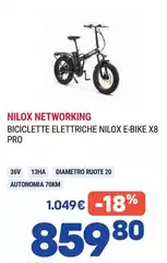 Nilox - Biciclette Elettriche Nilox E-bike X8 Pro