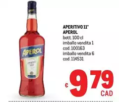 Aperol - Aperitivo 11°