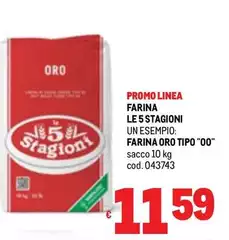 Pro Plan - Farina Le 5 Stagioni Farina Oro Tipo "00"