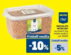 Metro chef - Mais Salato Metro chef - Mais Salato