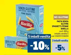 Barilla - Pasta Senza Glutine Spaghetti/ Penne