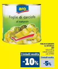 Foglie Di Carciofo Al Naturale Foglie Di Carciofo Al Naturale