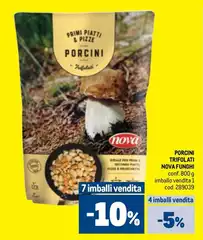 Nova funghi - Porcini Trifolati Nova funghi - Porcini Trifolati