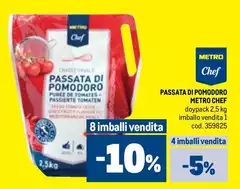 Metro chef - Passata Di Pomodoro Metro chef - Passata Di Pomodoro