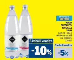 Acqua Frizzante/Naturale