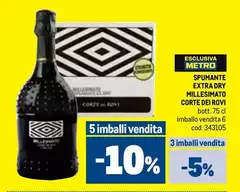 Millesimato - Spumante Extra Dry