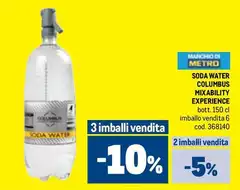 Columbus - Soda Water Mixabilit Columbus - Soda Water Mixabilit