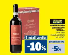 Predella - Montepulciano D'Abruzzo DOC Predella - Montepulciano D'Abruzzo DOC