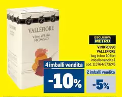 Vallefiorita - Vino Rosso