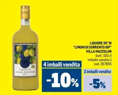 Villa - Liquore 30'' Di "limoni Di Sorrento IGP" Villa - Liquore 30'' Di "limoni Di Sorrento IGP"