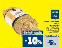 Metro chef - Coppa Stagionata 3 Mesi