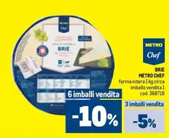 Metro chef - Brie Metro chef - Brie