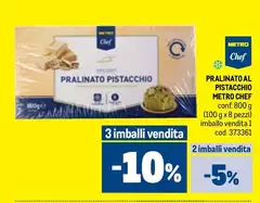 Metro chef - Pistacchio Metro chef - Pistacchio