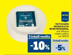 Piatti Di Carta Rotondi 23 Cm Piatti Di Carta Rotondi 23 Cm