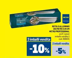 Rotolo Alluminio Professional Rotolo Alluminio Professional