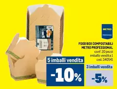 Food Box Compostabili