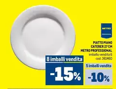 Piatti Piano Caterer 27 Cm