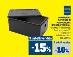 Contentore Isotermico In Polipropilene