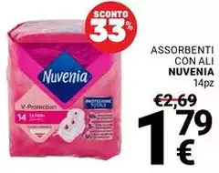 Nuvenia - Assorbenti Con Ali