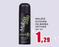 Malizia - Schiuma Da Barba Vetyver Malizia - Schiuma Da Barba Vetyver