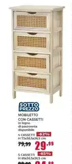 Mobiletto Con Cassetti