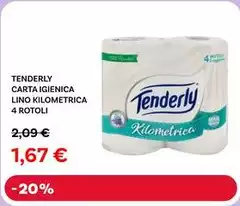 Tenderly - Carta Igienica Lino Kilometrica Tenderly - Carta Igienica Lino Kilometrica