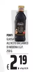 Ponti - Glassa All'Aceto Balsamico Di Modena I.G.P.