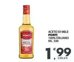Ponti - Aceto Di Mele 100% Italiano