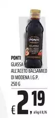 Ponti - Glassa All'Aceto Balsamico Di Modena I.G.P.