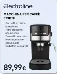 Electroline - Macchina Per Caffè 373BTR