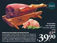 San daniele - Prosciutto San Daniele Con Osso Dall'ava