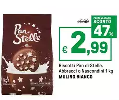 Mulino Bianco - Biscotti Pan Di Stelle, Abbracci O Nascondini