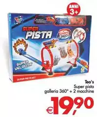 Teo's - Super Pista Galleria 360° + 2 Machine