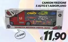 Camion Frizione 5 Auto E 1 Aeroplano