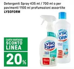 Lysoform - Detergenti Spray O Per Pavimenti