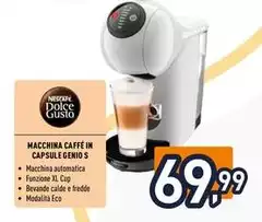 Nescafé - Macchina Caffè In Capsule Genio S Nescafé - Macchina Caffè In Capsule Genio S
