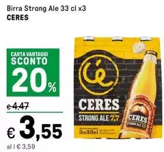Ceres - Birra Strong Ale