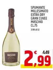 Maschio - Spumante Millesimato Extra Dry Gran Cuvee