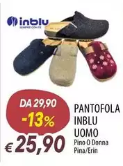 Inblu - Pantofola  Uomo