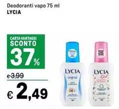 Lycia - Deodoranti Vapo